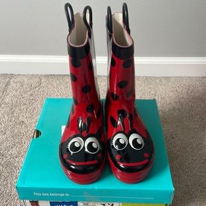 Western Chief Ladybug Rain Boots size 13